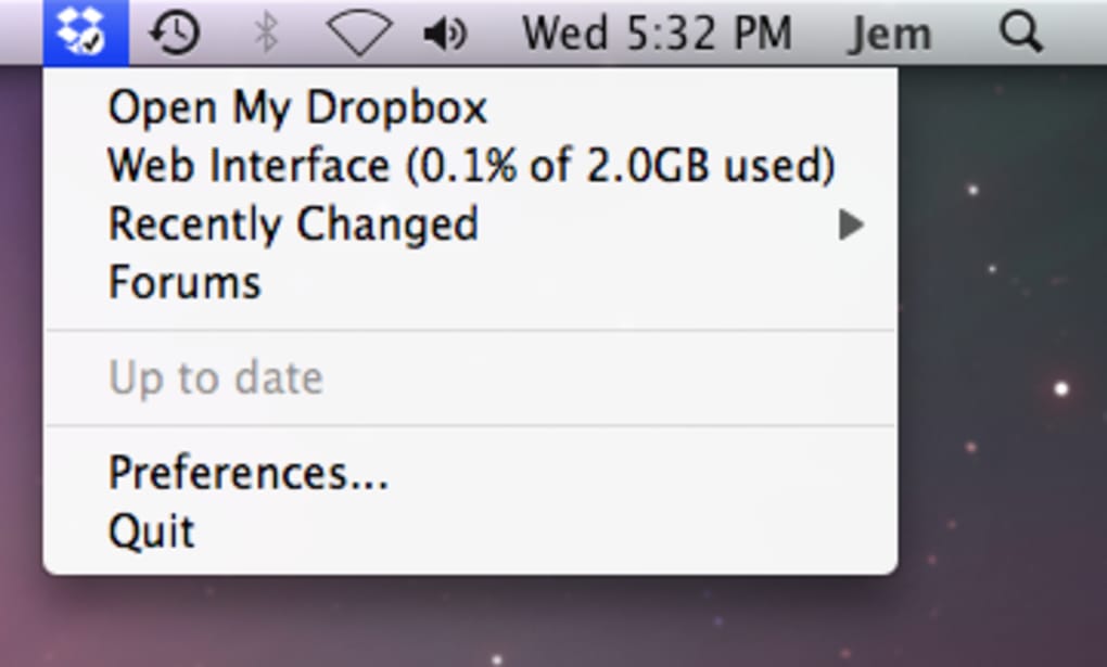 Dropbox download mac os x